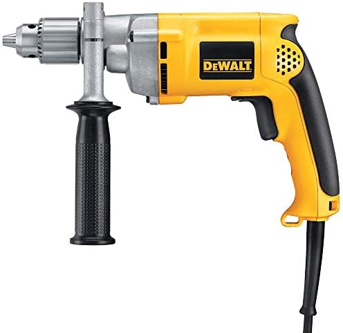 Broca com fio de dewalt, 7,8 amp, 1/2 polegada, velocidade variável reversível