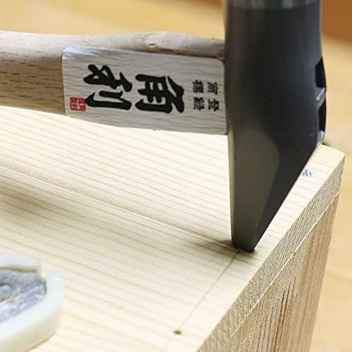 Kakuri Small Hammer 7 oz, martelo japonês de carpinteiro para madeira e artesanato, aço carbono japonês pesado, cabeça
