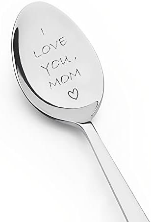Presentes do Dia das Mães para Mãe Spoons Eu te amo Presentes de aniversário para mamãe para mulheres Presente de