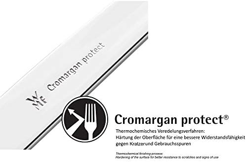 WMF Evoque Cromargan Protect Espresso Spoons, 18,5 x 13,5 x 3 cm, prata