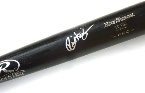 Rick Aguilera Bat autografado