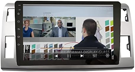 Android 10 Autoradio Navigação de carro Multimídia GPS Radio 2.5D Tela de toque Fortoyota Previa/Estima/Tarago 2006-2021 UV