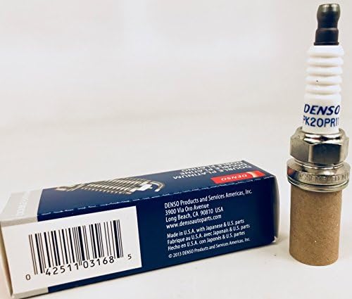 Denso PK20PR11 Double Platinum Spark Plug, pacote de 1