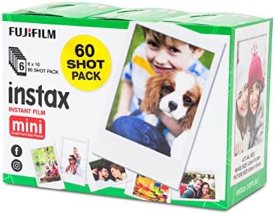 Fujifilm Instax Mini Instant Film Value Pack - 60 fotos