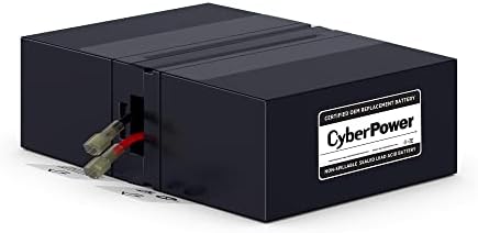 CyberPower RB1280X2A UPS Substituição Cartucho de bateria, sem manutenção, instalação do usuário, 12V/9ah