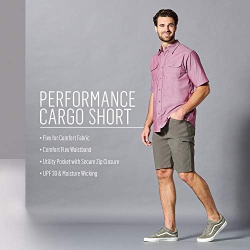 Wrangler Authentics Men's Performance Comfort Flex Cargo curto