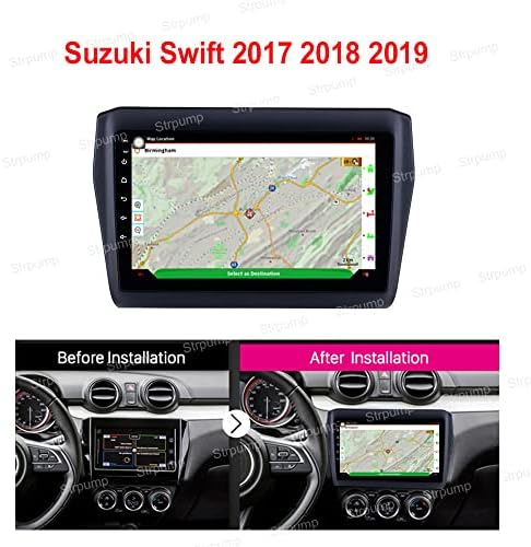 9 '' 4+64 GB Android 10 no carro estéreo de carro Dash Fit para Suzuki Swift 2017 2018 2019 GPS Navigation Head Unit CarPlay Android Auto DSP 4G WiFi Bluetooth