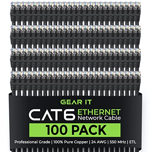 Gearit CAT 6 Cabo Ethernet 1 ft - CABO CAT6 PACTH, CAT 6 CABO DE PACTH, CAT6, CABO CAT 6, CAB CAT6 ETHERNET, cabo de rede,