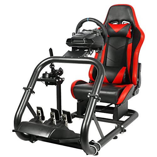 Dardoo G920 Cockpit de simulador de corrida com suporte de roda de corrida com alavanca de câmbio Fits para Logitech