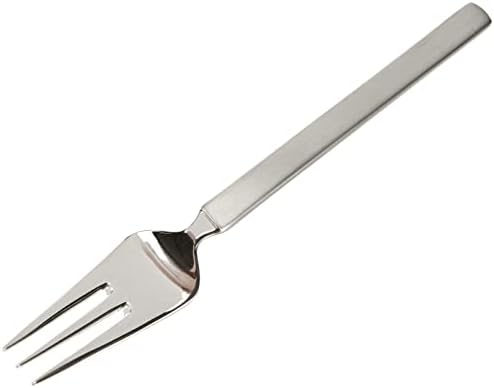 Alessi Dry 6-3/4 polegadas Fork de confeitaria com alça de cetim, conjunto de 6