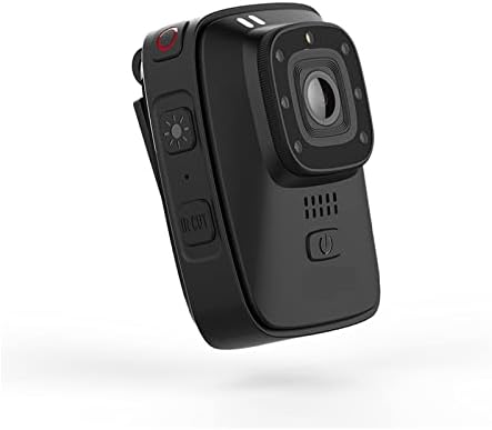 Câmera de aplicação da lei portátil do YBOS A10 câmeras de corpo vestível Câmera de ação infravermelha de lâmpada de lâmpada infravermelha
