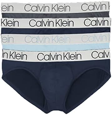 Calvin Klein Men's Chromatic Micromatic Microfiber Hip Brief 4 pacote