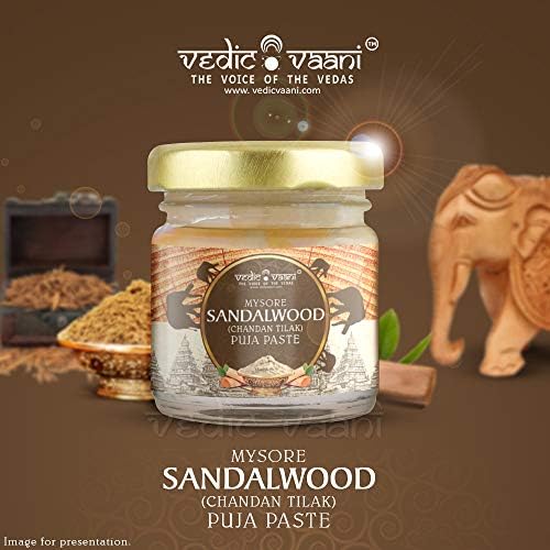 Pasta Vaani Vaani Mysore Sandalwood Puja | Pasta de sandália sagrada de sândalo use fortheads and Pooja