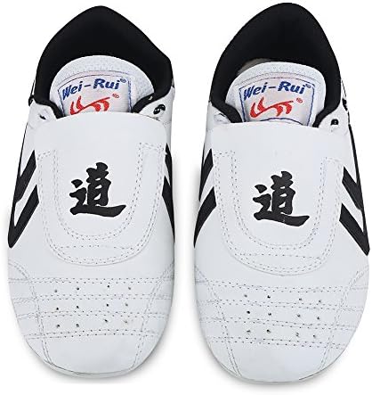 Sapatos de boxe Taekwondo de Taekwondos esportes de kung fu taichi sapatos leves para crianças adolescentes