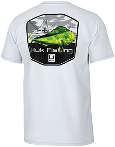 Camiseta de manga curta KC Scott de Huk, camiseta de pesca de desempenho