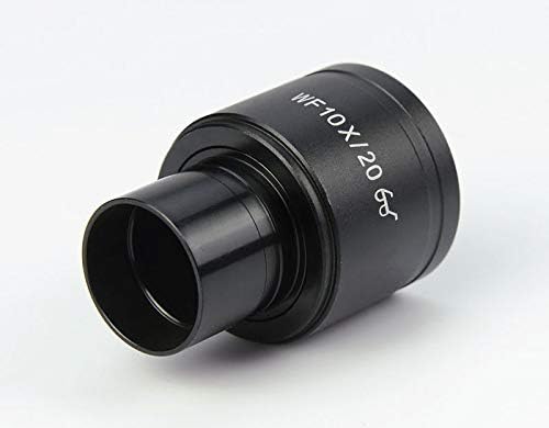 Xuxuwa wf10x/20mm microscópio biológico ocular 23,2 mm calibre alto lente ocular de campo largo de campo Acessórios microscopio