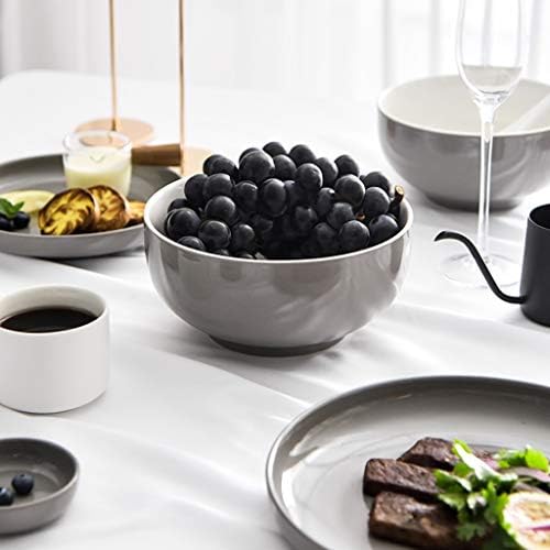 Pratos de zldgyg define tigelas e pratos domésticos para personalidade de mesa de mesa Tabela criativa e pauzinhos combinação