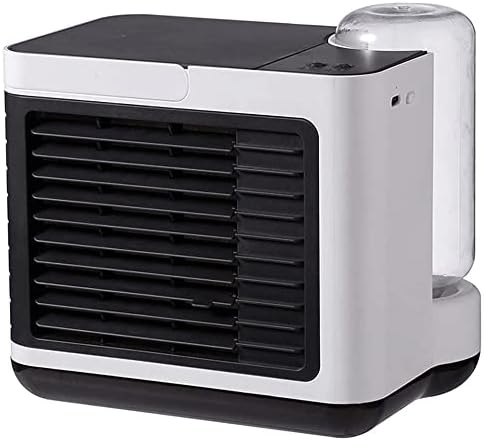 Ar condicionado portátil de rmenst, refrigerador e evaporativo pessoal, ventilador de resfriamento de mesa recarregável