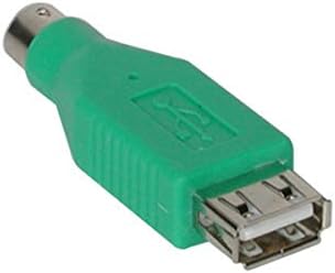 Adaptador USB C2G, teclado USB para PS/2, verde, cabos para ir 35700