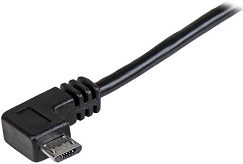 Startech.com 1m 3 ft Micro-USB Candimento de carga e sincronização-micro-USB-M/M-Cabo de carregamento USB para micro USB-30/24 AWG, preto