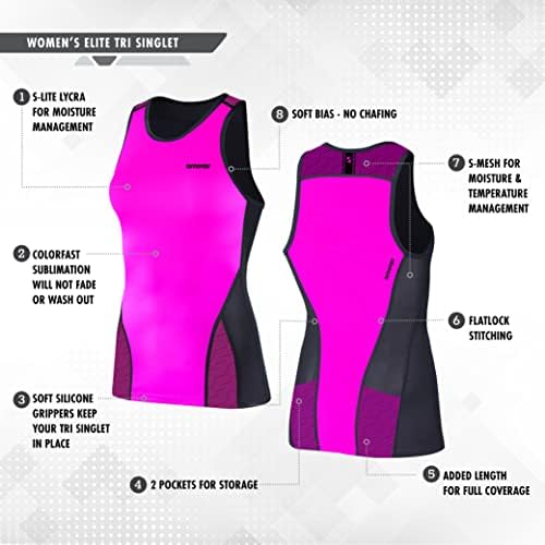 Synergy Women's Elite Tri Tank Top Singlet