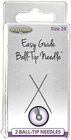 Sullivans Easy Guide Tipes de ponta de bola tamanho 24, 26, 28 pacote, prata