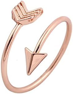 Anel correspondente para mulheres de moda de moda de abertura ajustável anel de noivado exclusivo de cobre anéis de jóias