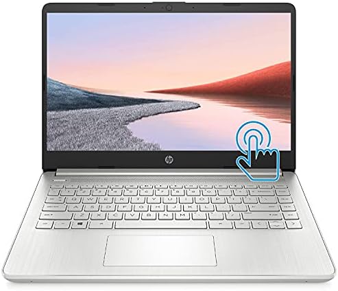 Laptop Premium HP, tela sensível ao toque de 14 HD, processador AMD ATHLON, 8 GB de RAM, 128 GB de SSD, Webcam,