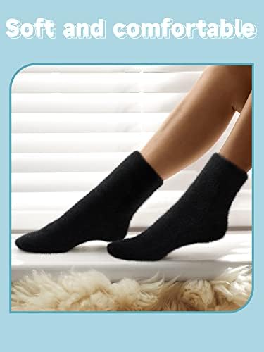 4 pares de meias femininas de dedão de pé colorido de meias separadoras de dedo do pé