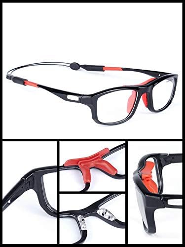 Rungear Sports Goggles Segurança óculos de basquete Tennis de tênis de raqueteball