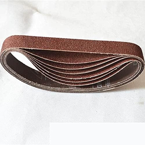 Cinto abrasivo comercial ives 5 pcs 30 * 533mm cintos de lixamento 533 * 30 mm de banda com coragem 60 a 600 pano macio para