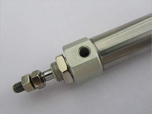 Fevas Bore 16mm x 30mm Stroke Pneumatic CDJ2B Série de aço inoxidável Mini cilindro