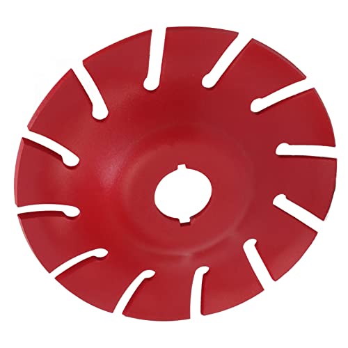 Roda de modelagem de Zerodis, aço inoxidável 12T Roda de escultura em madeira amplamente usada para vermelho DIY