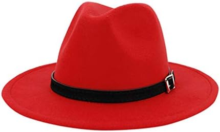 Chapéus de inverno, chapéu de chapéu do Panamá vintage retro feltro chapéu de fedora para mulheres ,, largura lã de lã Fedora chapé