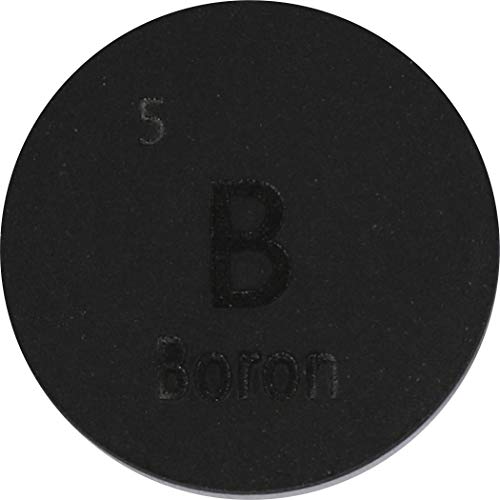 Boro 24,26mm Disco metalalóide para coleta ou experimentos