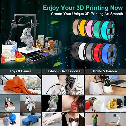 Filamento da impressora 3D do Sunlu Pla, 1,75 PLA Filamento Dimensional Precisão +/- 0,02 mm, 1 kg de bobo, 1,75 mm +S2 Filadryer
