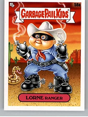2020 Topps Garbage Bail Kids 35th Anniversary Series 2#58a Lorne Ranger Trading Card