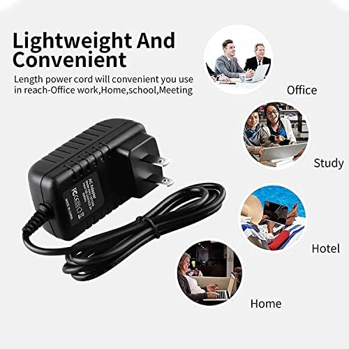 Parthcksi Global 12V CA/DC Adaptador para AT&T Lucent 5500T CAT NO