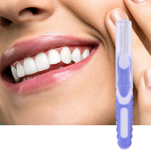 Excursão de 10pcs Brush interdental Slim Brush Bickt Pizick de dente de aço inoxidável Higiene dental escovas entre a limpeza dos dentes para homens mulheres gentil
