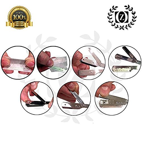 Barbeiro de dedo barbeiro para tatuagens de cabelo Pen Dragon Style Styd Edge Shaving Navaja - Pólo de Barbeiro