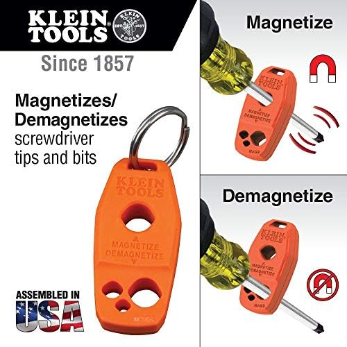 Klein Tools 600-4 1/4 de polegada Chave de fenda de alcance de almofada Keystone