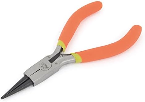 Aexit Orange Plastic Hand Tools revestidos com bom desempenho Handle Ring Ring Metal Metal externo Circlip Pelier