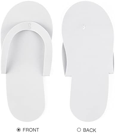 GEYOGA 48 Pares Pedicure Disponíveis Selas de espuma de espuma Flippers descartáveis ​​Sandálias de pedicure de várias