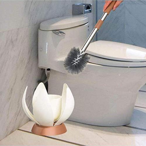 Acessórios para o vaso sanitário escova de vaso sanitário pincel de tigela de lótus escova de vaso sanitário e banheiro banheiro limpe o banheiro automaticamente feche a limpeza do escova de vaso sanitário