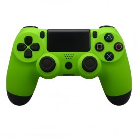 PS4 Soft emborrachado limão de limão verde do kit de reparo de kit de kit Habitação PlayStation 4 DualShock 4