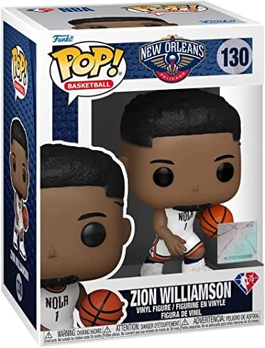 NBA: Pelicanos - Zion Williamson Funko Pop! Figura de vinil