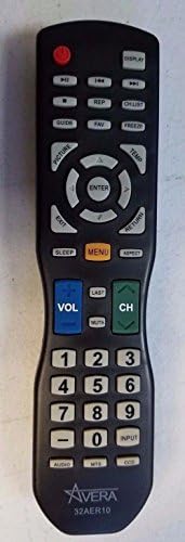 New Usommt substituiu a Avera TV Remote para modelos de TV Avera 40AER10 32AER10 55AER10