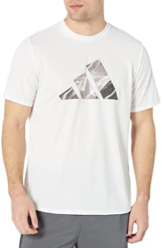T-shirt de treinamento de alta intensidade projetado por homens de alta intensidade adidas masculino