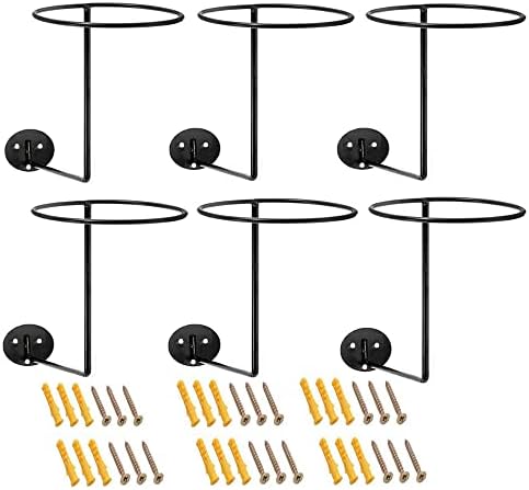 Acessórios para motocicletas de montagem de montagem de parede 6pcs