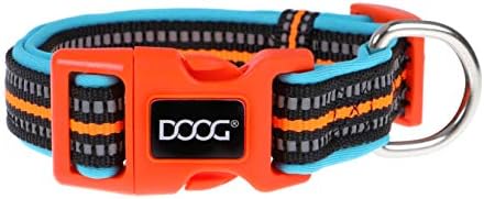 Doog - Neoprene de neoprene macio acolchoado colarinho ajustável disponível xsmall, pequenos, médios e grandes filhotes de cachorro